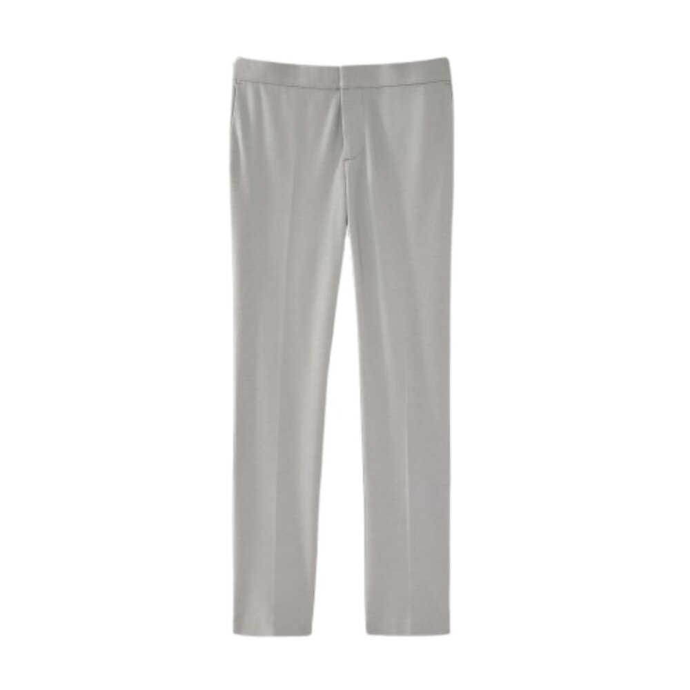 J. Jill Wearever Polished-Knit Slim-Leg Trousers 2X Zinc Gray NWT Plus Size